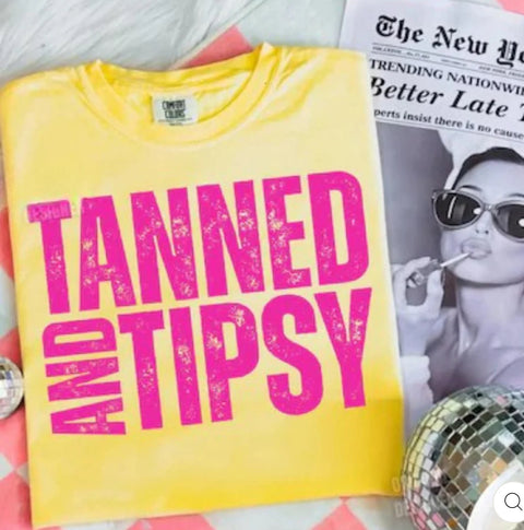 Tanned and Tipsy T-Shirt