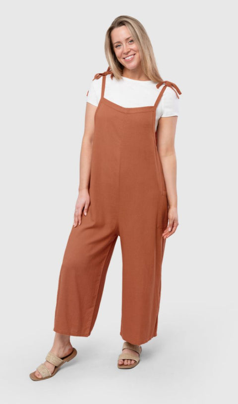 Washer Linen Cargo Jumper
