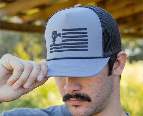 Old South - Logo Flag Trucker Hat