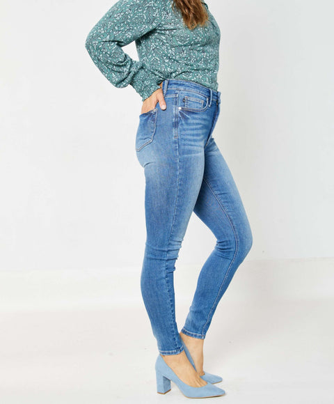 Judy Blue - Plus Size HW Tummy Control Skinny