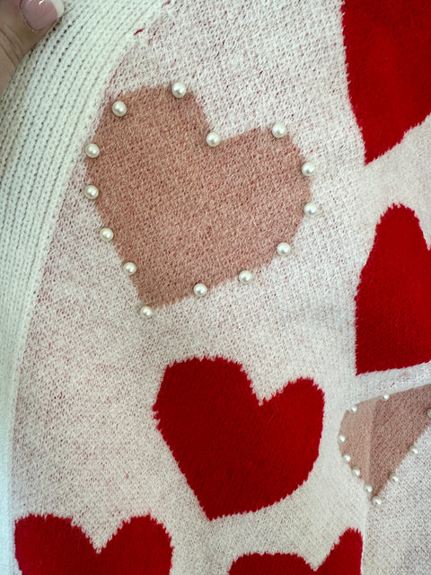 Heart Cardigan