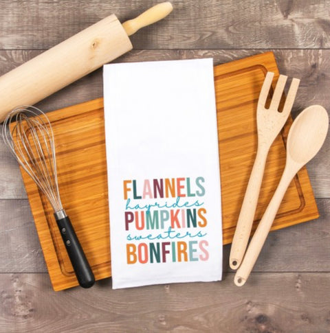 Fall Decorative Tea Towels