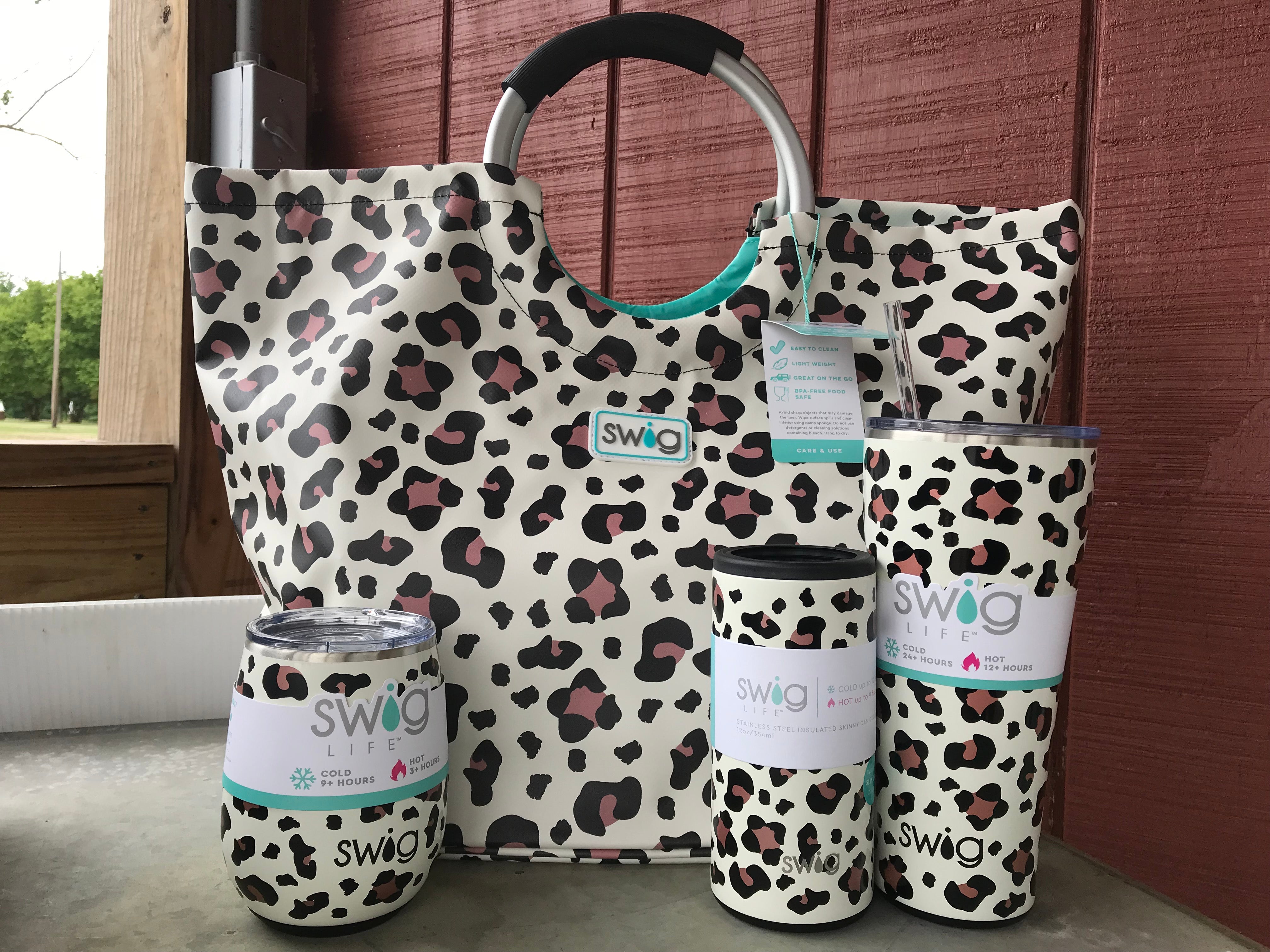 Swig Boxxi Lunch Bag Luxy Leopard