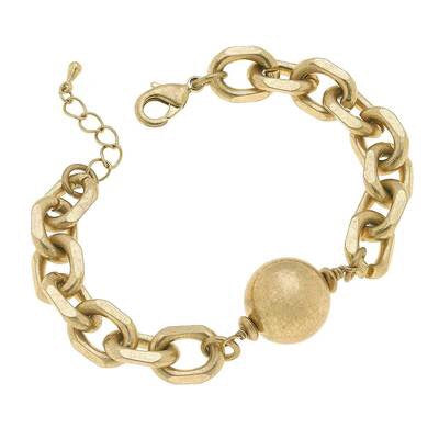 Carli Ball Bead Chunky Chain Bracelet