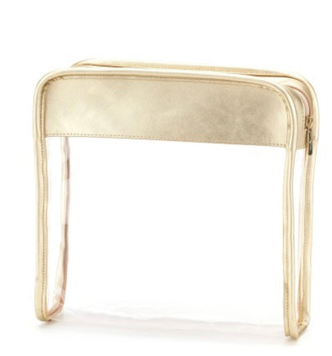 Clear Toiletry Bag (Multiple Colors)