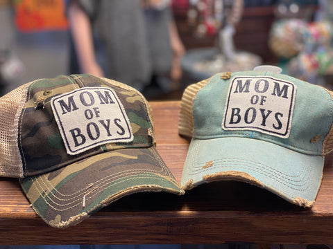 Mom of Boys Hat