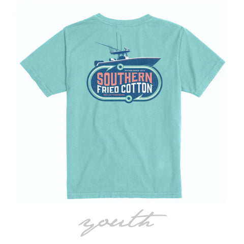 Southern Fried Cotton-Off Shore Youth T-shirt