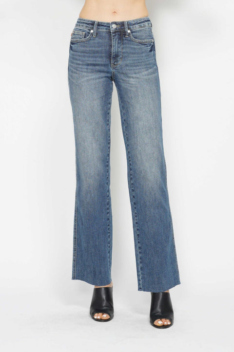 Judy Blue - Tummy Control Straight Denim