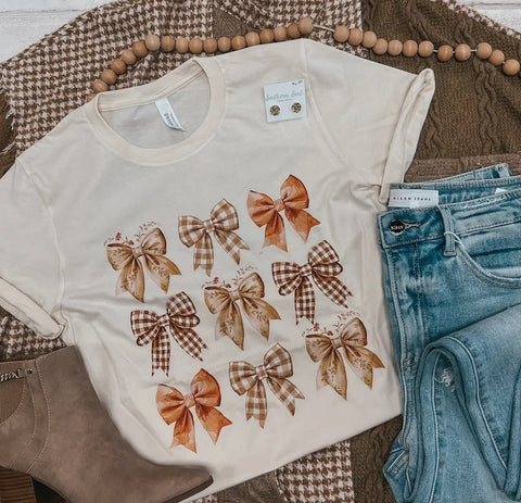 Fall Bows Tee