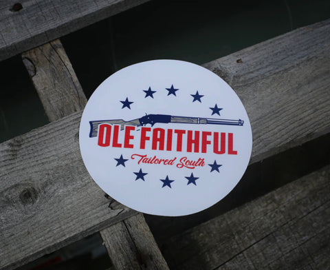 Tailored South-Ole Faithful Decal