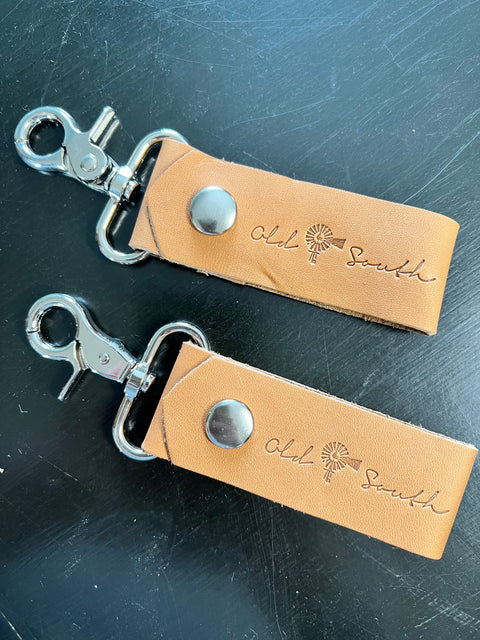 Old South - Leather Key Chain